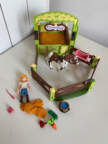 Playmobil 9480 spirit Abigail&Boomerang met paardenbox beschikbaar voor biedingen