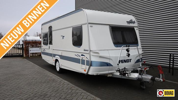 Fendt Bianco 495 TFB, Caravans en Kamperen, Caravans, Bedrijf, tot en met 4, 1000 - 1250 kg, Rondzit, Fendt, Frans bed, Overige typen