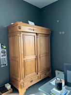 Antieke eiken hang- en legkast 2,16 m hg, 1,70 m br. , 70 di, Antiek en Kunst, Antiek | Meubels | Kasten, Ophalen
