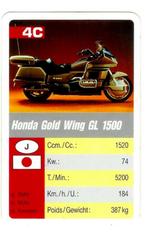 Kw1301 motorkaartje honda gold wing gl 1500 (4c) -, Ophalen of Verzenden, Zo goed als nieuw