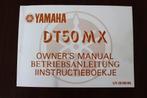 Yamaha DT50MX 1985 instructie boekje owner's manual DT 50 MX, Fietsen en Brommers, Handleidingen en Instructieboekjes, Ophalen of Verzenden