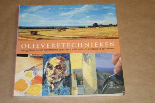 Boek - Olieverftechnieken !!, Hobby en Vrije tijd, Schilderen, Zo goed als nieuw, Olieverf, Ophalen of Verzenden