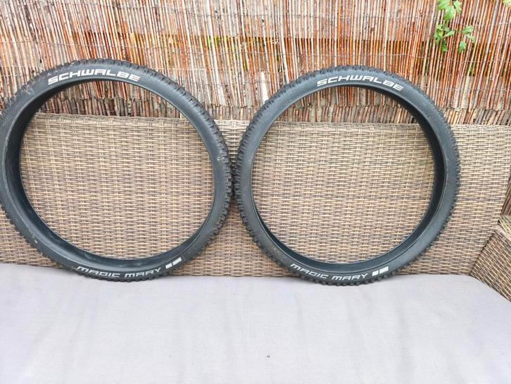 Schwalbe Magic Mary(2x)  29" 2.40 Band, Fietsen en Brommers, Fietsaccessoires | Overige Fietsaccessoires, Gebruikt, Ophalen of Verzenden