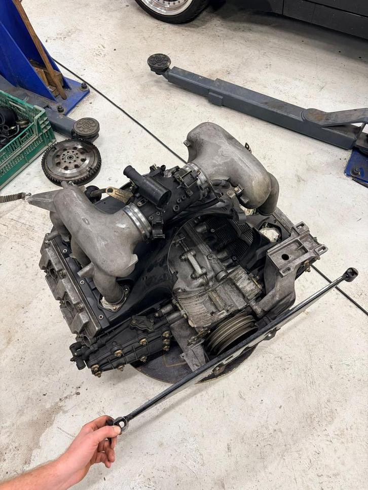 Porsche 964 motor en onderdelen., Auto-onderdelen, Motor en Toebehoren, Porsche, Ophalen