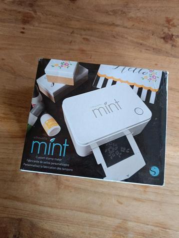 Silhouette Mint Stempelmaker - ongebruikt beschikbaar voor biedingen