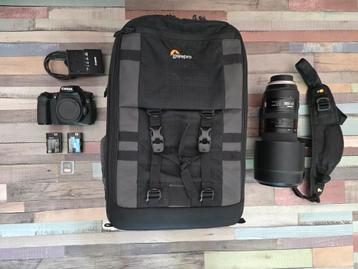 Canon fotografie set met Tamron 150-600mm telezoom lens beschikbaar voor biedingen