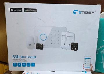 eTiger S3b Sim Secual GSM Alarmsysteem - Nieuw! beschikbaar voor biedingen