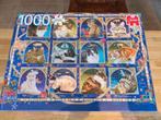 Jumbo Puzzel - Katten Horoscoop - 1000 stukjes, Ophalen of Verzenden, 500 t/m 1500 stukjes, Zo goed als nieuw, Legpuzzel