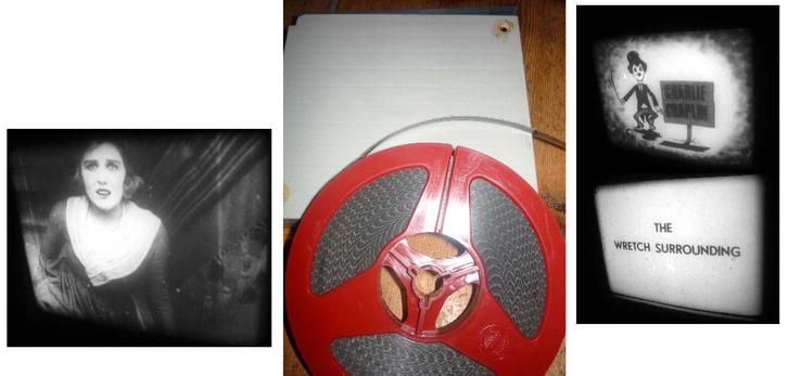 8mm film Chaplin Wretch Surrounding - silent - 60mtr -, Audio, Tv en Foto, Filmrollen, 8mm film, Ophalen of Verzenden