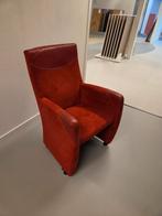 Set van 4 gebruikte (eetkamer) Leolux stoelen / fauteuils, Huis en Inrichting, Fauteuils, Ophalen, Gebruikt, 50 tot 75 cm, Leer