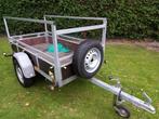 Aanhangwagen 200 x 100 ongeremd met zijhekken., Ophalen, Gebruikt