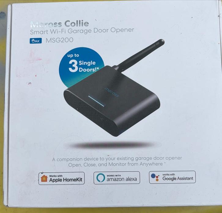Meross Slimme Wifi Garagedeuropener MSG200, Doe-het-zelf en Verbouw, Elektra en Kabels, Gebruikt, Ophalen of Verzenden