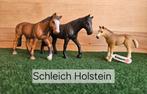 Schleich Holstein met of zonder vaantje, Ophalen of Verzenden, Paard, Beeldje of Figuurtje