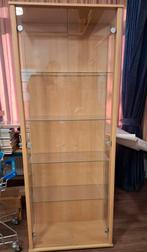 3 vitrinekasten van 70 cm breed en een van 35 cm breed, Huis en Inrichting, Kasten | Vitrinekasten, Ophalen, Glas, 50 tot 100 cm