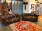 Set authentieke Chesterfield banken 2 x 2zit, Ophalen