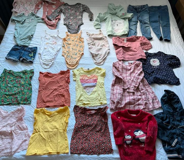 Kinderkleding meisje, maat 104, zomer en winter, 22 stuks, Kinderen en Baby's, Kinderkleding | Kinder-kledingpakketten, Gebruikt