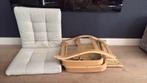 Poang fauteuil IKEA, berkenfineer / Gunnarred beige, Huis en Inrichting, Fauteuils, Ophalen, Zo goed als nieuw