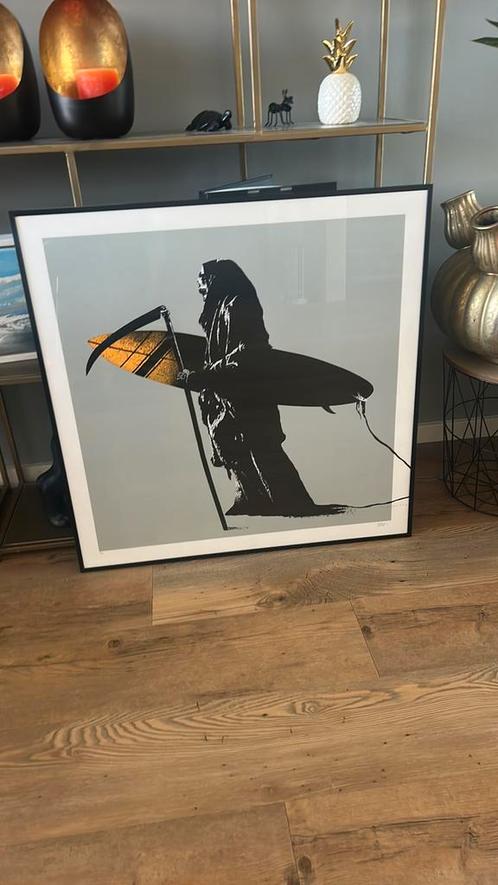 Fake "The 3rd Wave", Antiek en Kunst, Kunst | Litho's en Zeefdrukken, Ophalen