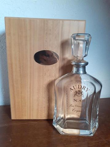 Audry XO Cognac  - Decanter  - Leeg.  beschikbaar voor biedingen