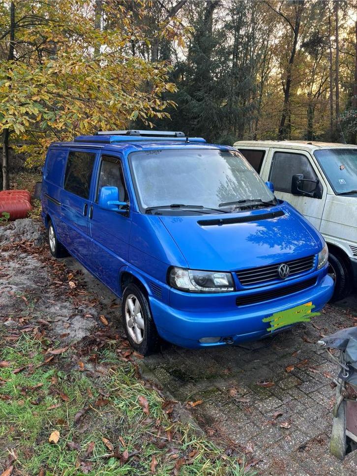 Volkswagen t4 L2 airco camper, Caravans en Kamperen, Campers, Particulier, tot en met 2, Buscamper of Camperbus, Volkswagen, Diesel
