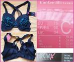 HUNKEMOLLER groen-zwarte sport BH maat 75C nieuw, Maat 38/40 (M), Overige kleuren, Nieuw, Ophalen of Verzenden