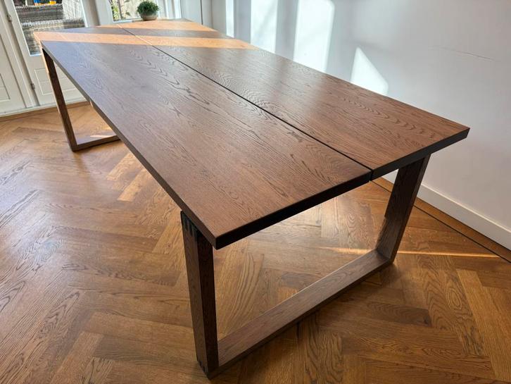 IKEA Morbylanga Eettafel 220x100, Huis en Inrichting, Tafels | Eettafels, Gebruikt, 50 tot 100 cm, 200 cm of meer, Vijf personen of meer