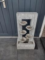 Mooie waterornament voor tuin of terras, Ophalen of Verzenden, Gebruikt, Beton, Waterornament