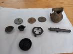 Bodemvondsten Lot: Tinnen/Loden Speelgoed - Kanon, Treefje, Ophalen of Verzenden