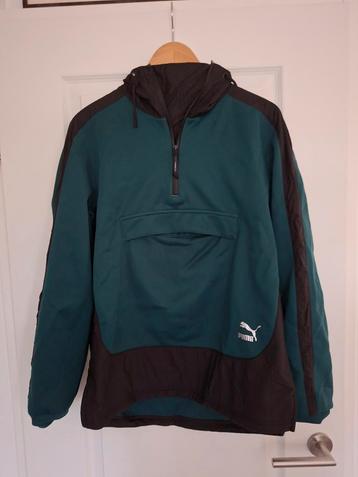 Puma Anorak Jacket - Groen/Zwart - Maat M beschikbaar voor biedingen