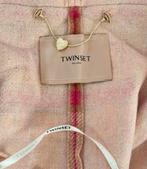 Twinset Milano - Wool poncho franjes wol wollen stof jas, Kleding | Dames, Maat 38/40 (M), Ophalen of Verzenden, Zo goed als nieuw