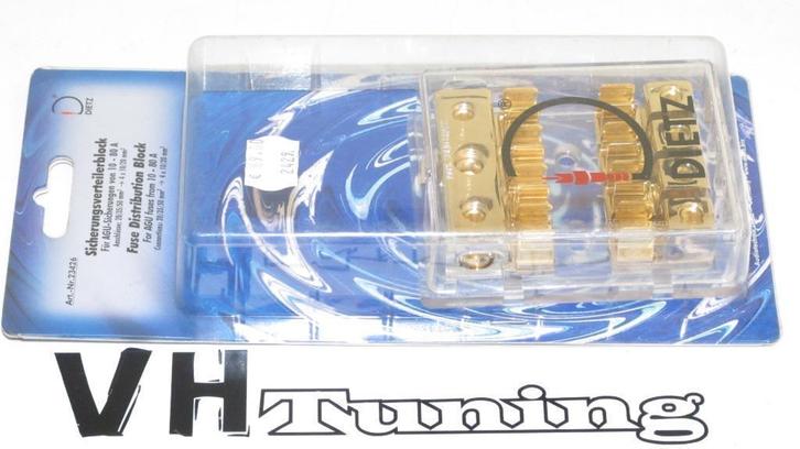Dietz fuse distribution block, zekeringblok 20/35/50mm2, Auto diversen, Autospeakers, Nieuw, Ophalen of Verzenden