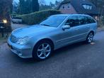 Mercedes Benz C Klasse combi 180K Elegance Aut NAP, Auto's, Mercedes-Benz, Automaat, Zwart, 4 cilinders, Stationwagon