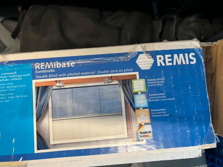Remis Combirollo verduistering/ rolhor Camper, Caravans en Kamperen, Kampeeraccessoires, Nieuw, Ophalen of Verzenden