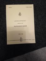 technische handboeken, Verzenden, Zo goed als nieuw, Landmacht, 1945 tot heden