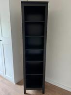 Hemnes boekenkast zwartbruin smal, 50 tot 100 cm, 25 tot 50 cm, Met plank(en), 150 tot 200 cm