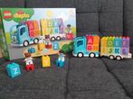 Lego DUPLO Alfabet vrachtwagen (10915), Ophalen of Verzenden, Gebruikt, Duplo