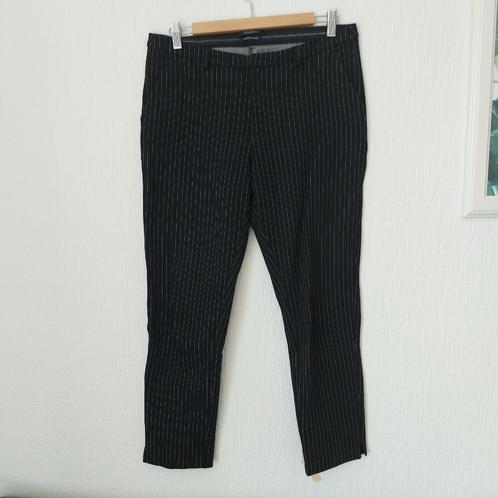 Scotch & Soda zwart gestreepte pantalon maat M, Kleding | Dames, Broeken en Pantalons, Nieuw, Maat 38/40 (M), Zwart, Lang, Verzenden