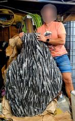 Enorme orthoceras plaat 130 cm x 95 cm uit marokko., Verzamelen, Mineralen en Fossielen, Ophalen, Fossiel