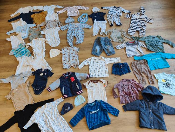 Babykleding Pakket Jongen Maat 56 62 68 4ff jas lief!, Kinderen en Baby's, Babykleding | Baby-kledingpakketten, Gebruikt, Maat 56