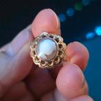 Gouden ring 14K met camee, Sieraden, Tassen en Uiterlijk, Ringen, Ophalen, Gebruikt, Kleiner dan 17, Dame