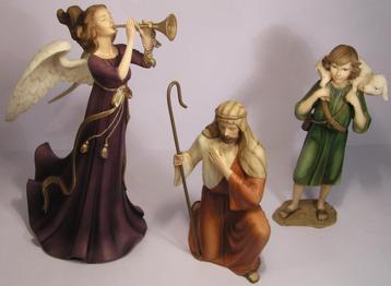 CloudWork Angels Kerststal Figuren Engel en Herders beschikbaar voor biedingen