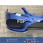 W207 FACELIFT AMG VOORBUMPER COMPLEET BLAUW Mercedes E Klass, Gebruikt, -, Voor, Ophalen of Verzenden