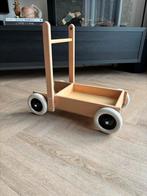 Houten loopwagen van Egmont Toys, Kinderen en Baby's, Ophalen, Zo goed als nieuw, Duw- of Trekspeelgoed