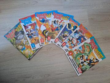 7x Donald Duck extra stripblad jaargang 2020 2021 2022 2023 beschikbaar voor biedingen