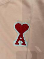Ami Paris T-shirt Zalm Roze - Maat M, Kleding | Heren, T-shirts, Ophalen of Verzenden, Maat 48/50 (M), Roze