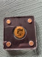 24 Karaat Gouden Republiek Tschad Munt - Der Kniefall, Ophalen of Verzenden, Overige landen, Losse munt, Goud