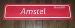 Wandbord amstel bier 1870, Ophalen of Verzenden, Nieuw, Reclamebord, Plaat of Schild, Amstel