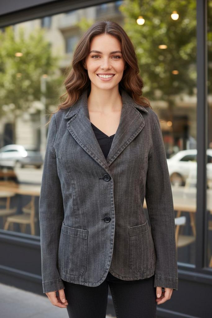 ✨️SALE‼️PEYTON Colbert/Jasje - Maat 40 - ZGAN ✨️, Kleding | Dames, Jasjes, Kostuums en Pakken, Zo goed als nieuw, Jasje, Maat 38/40 (M)