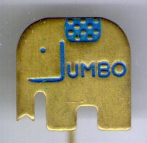 Jumbo blauw op koper gezelschapspellen speldje ( W_312 ), Verzamelen, Speldjes, Pins en Buttons, Nieuw, Speldje of Pin, Merk, Verzenden