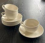 3 espresso kopjes en 5 schoteltjes room wit / crème Iittala, Huis en Inrichting, Keuken | Servies, Ophalen of Verzenden, Zo goed als nieuw